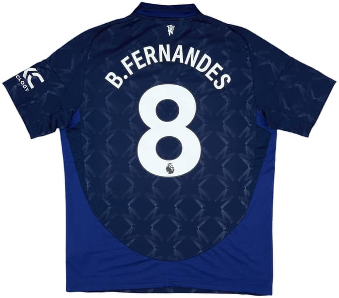 2024-25 Manchester United Camiseta Visitante B.Fernandes #8 - 10/10 - (XL)