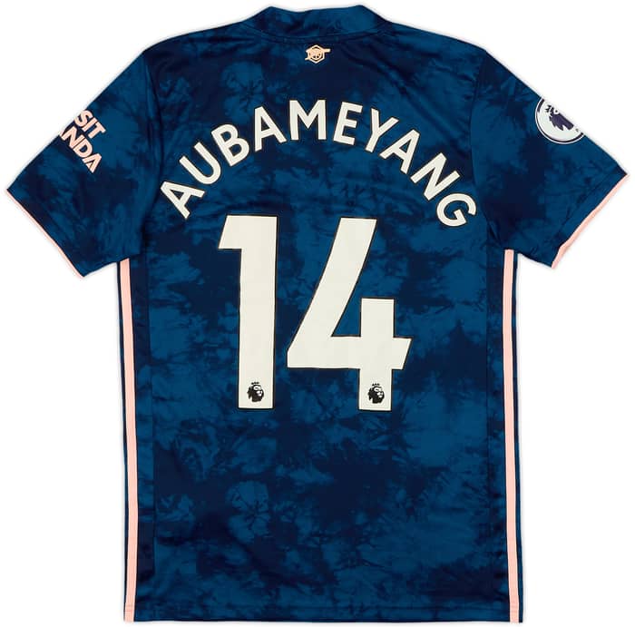 2020-21 Arsenal Third Shirt Aubameyang #14 - 5/10 - (S)