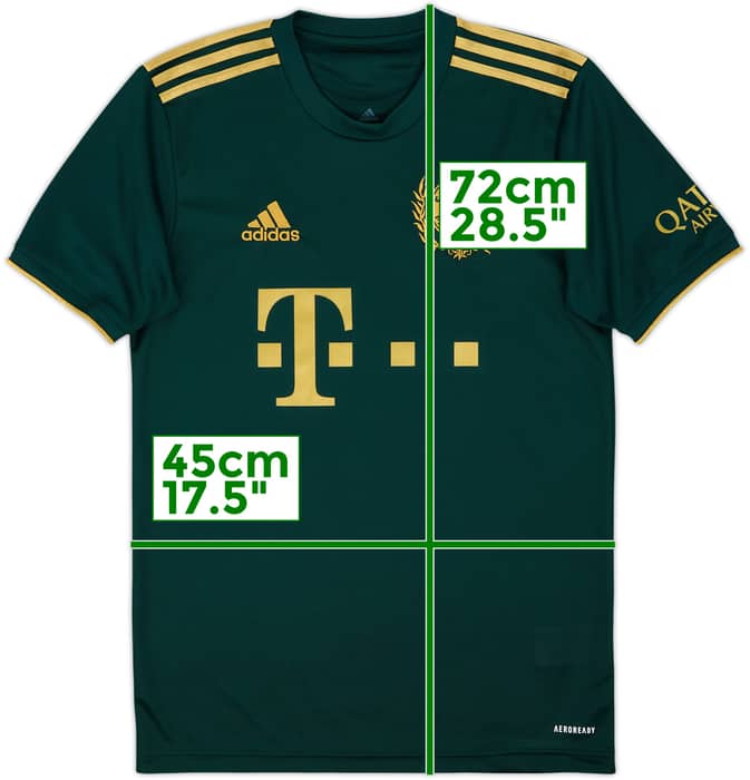 2021-22 Bayern Munich Oktoberfest Shirt - 8/10 - (XS)