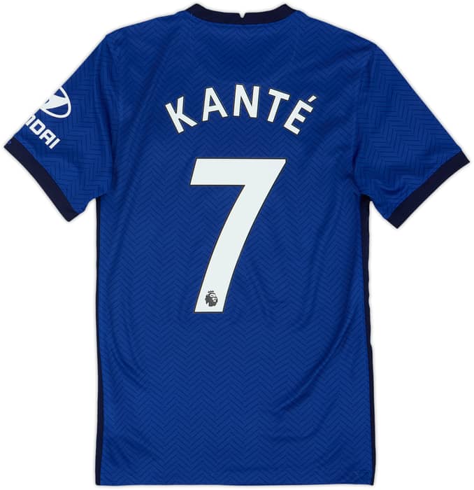 2020-21 Chelsea Home Shirt Kante #7 - 8/10 - (XS)