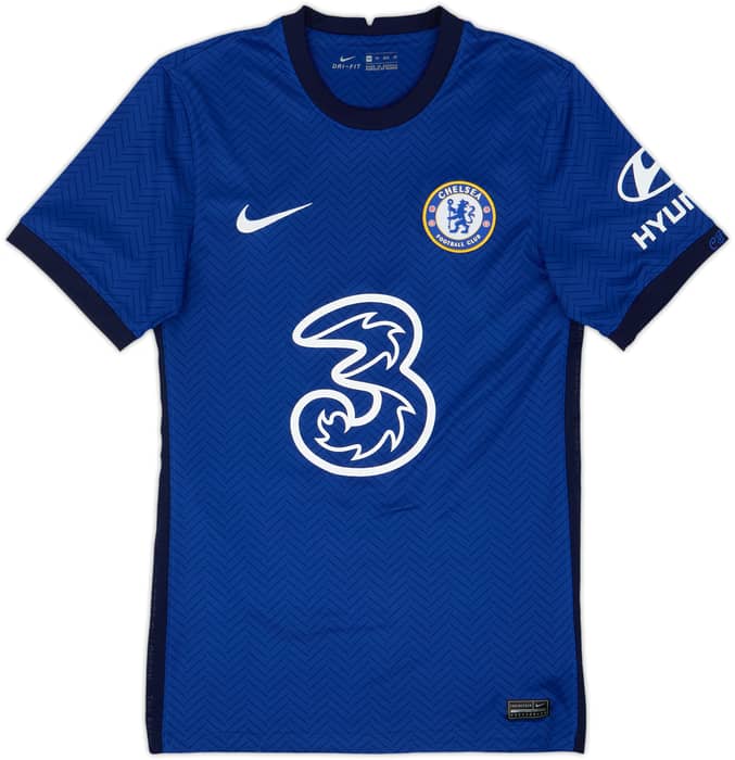 2020-21 Chelsea Home Shirt Kante #7 - 8/10 - (XS)