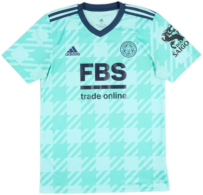 2021-22 Leicester Away Shirt Fofana #3 - 9/10 - (S)
