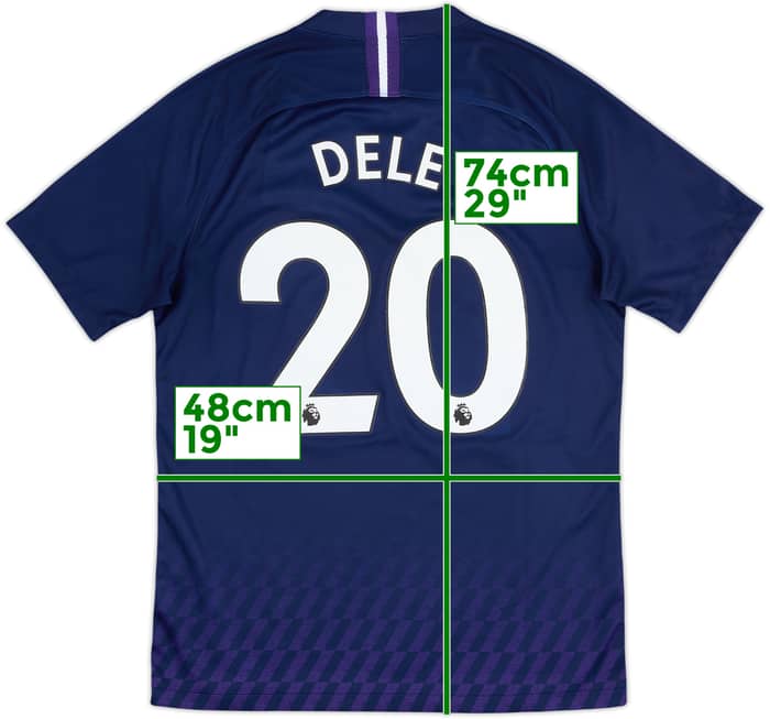 2019-20 Tottenham Away Shirt Dele #20 - 7/10 - (M)
