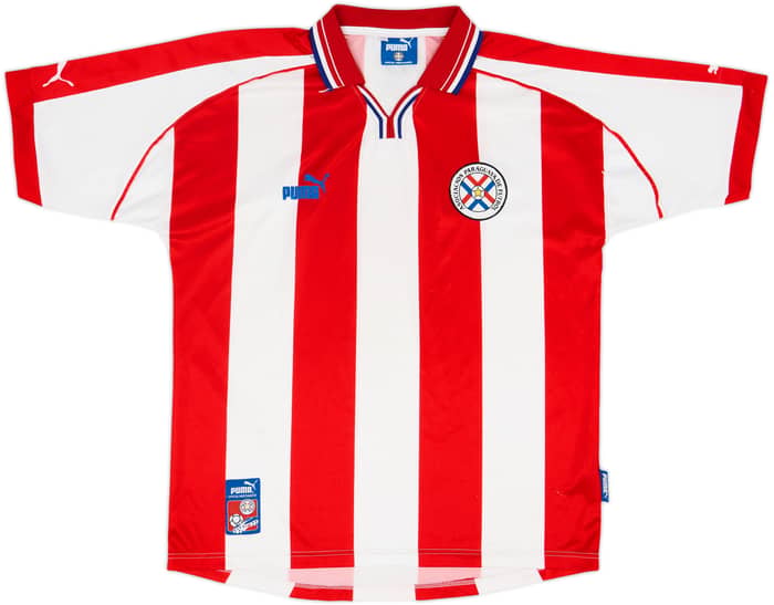 2000-02 Paraguay Home Shirt - 8/10 - (XL)
