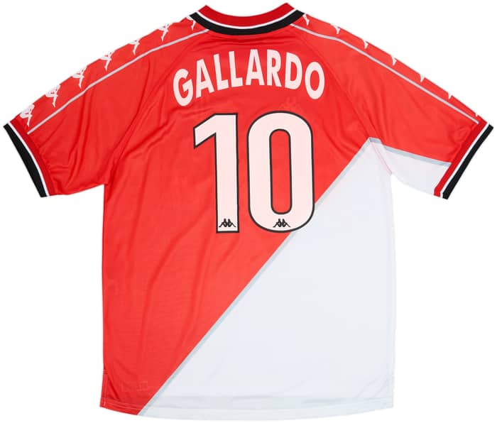 1999-00 Monaco Home Shirt Gallardo #10 - 7/10 - (L)