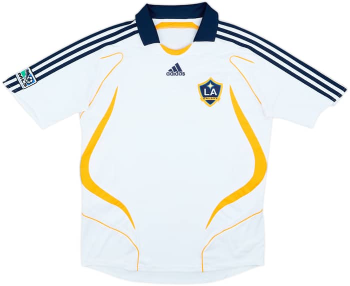 2007-08 LA Galaxy Home Shirt Beckham #23 - 4/10 - (M)