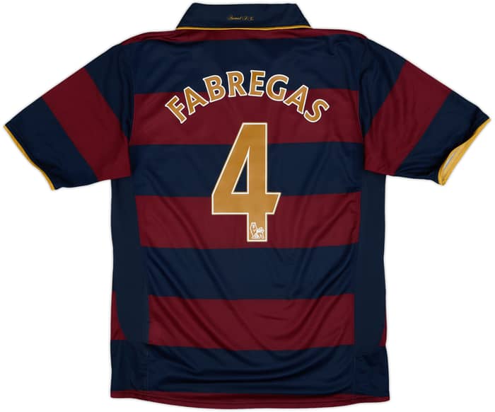 2007-08 Arsenal Third Shirt Fabregas #4 - 8/10 - (M)