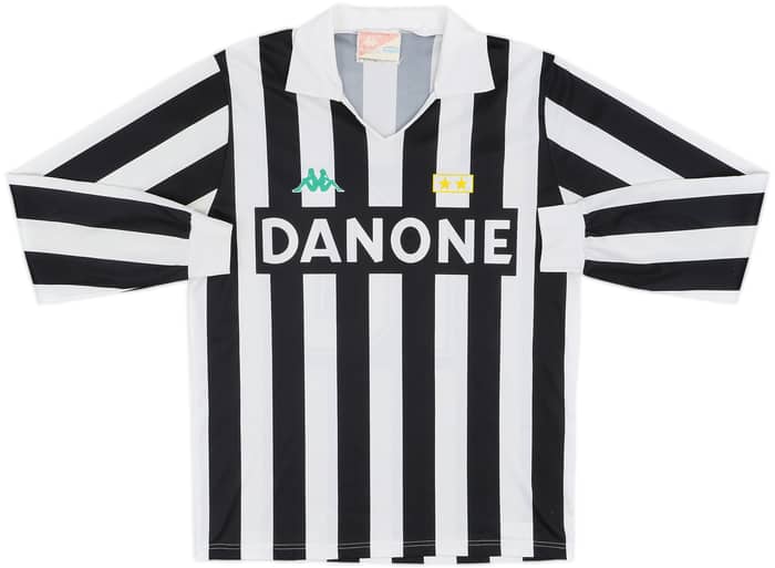 1992-94 Juventus Basic Home L/S Shirt #10 - 9/10 - (L)