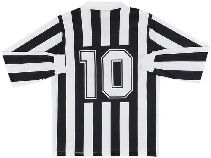 1992-94 Juventus Basic Home L/S Shirt #10 - 9/10 - (L)