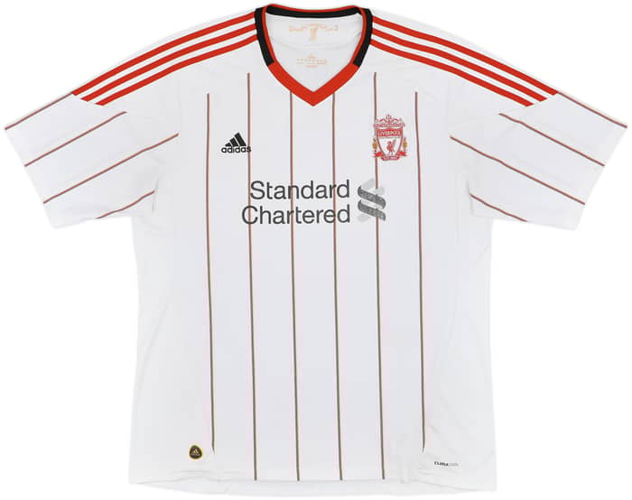 2010-11 Liverpool Away Shirt Gerrard #8 - 6/10 - (XXL)