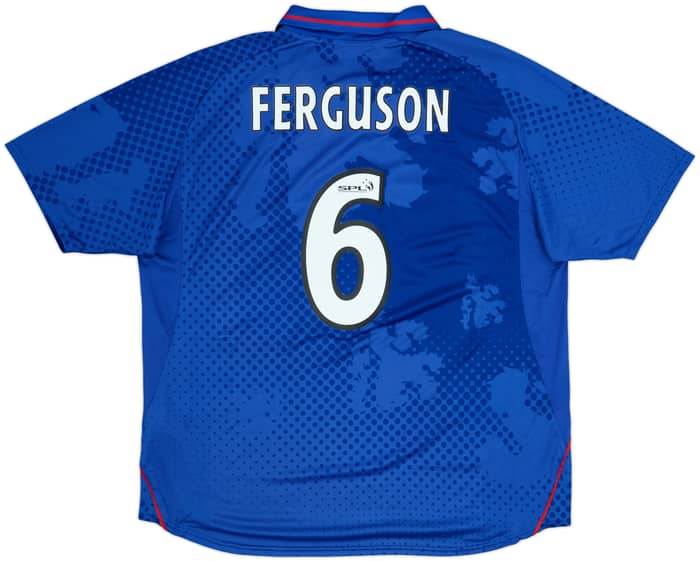2002-03 Rangers Home Shirt Ferguson #6 - 6/10 - (XXL)
