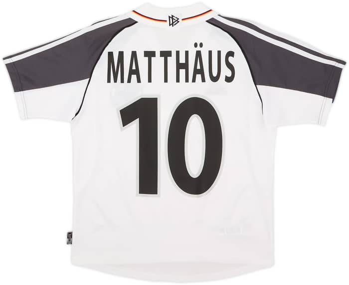 2000-02 Germany Home Shirt Matthaus #10 - 8/10 - (XL.Boys)