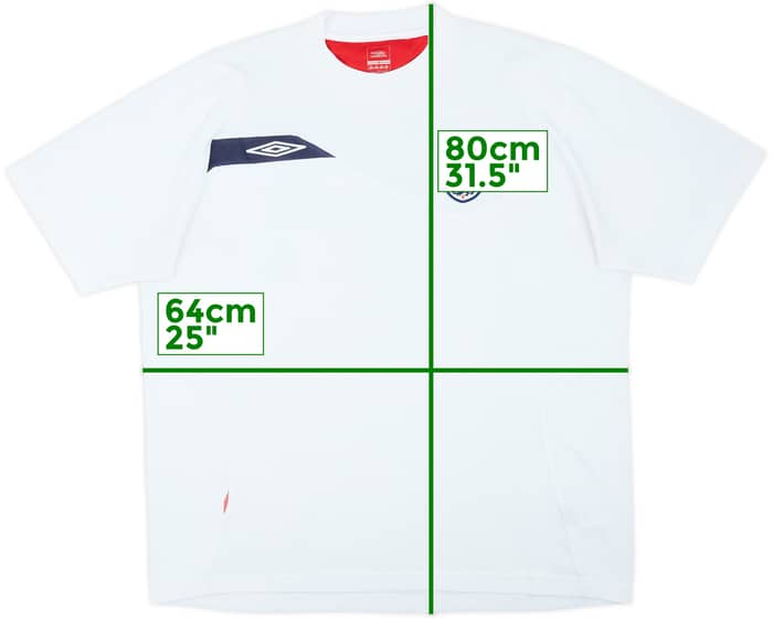2004-06 England Umbro Training Shirt - 8/10 - (XXL)