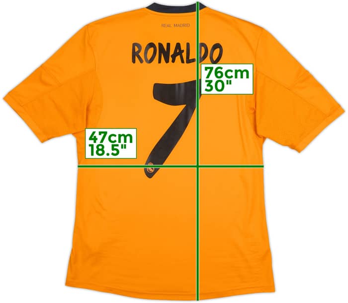2013-14 Real Madrid Third Shirt Ronaldo #7 - 9/10 - (M)