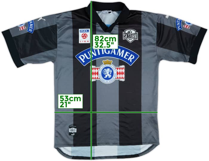 2001-02 Sturm Graz Third Shirt - 6/10 - (XL)