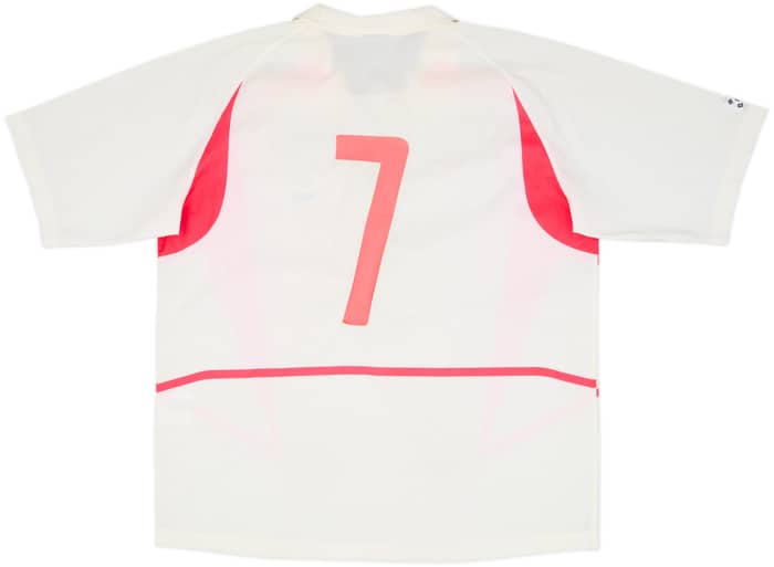 2002-03 South Korea Away Shirt #7 - 8/10 - (XL)