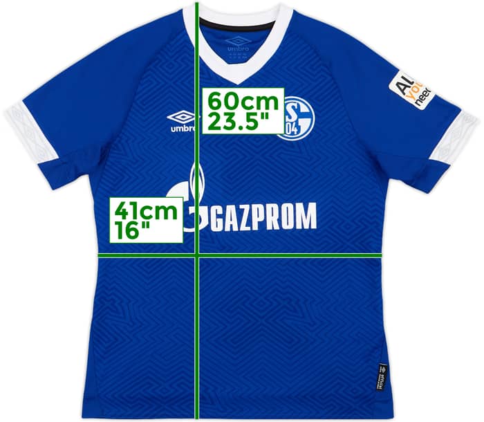 2018-19 Schalke Home Shirt - 8/10 - (L.Boys)