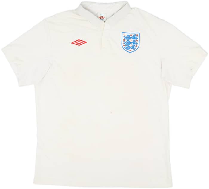 2009-10 England Home Shirt - 6/10 - (L)