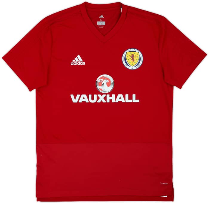 2017-18 Scotland adidas Training Shirt - 9/10 - (M)