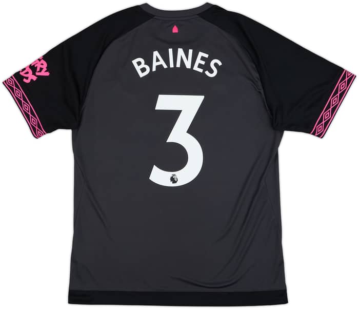 2018-19 Everton Away Shirt Baines #3 - 10/10 - (L)