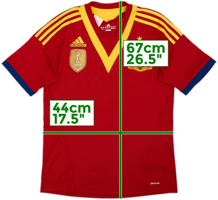 2013 Spain Confederation Cup Home Shirt - 10/10 - (L.Boys)