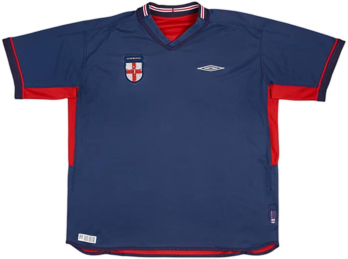 2002-04 England Away Shirt - 5/10 - (XXL)