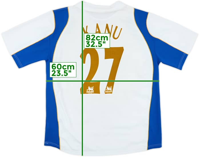 2006-07 Portsmouth Away Shirt Kanu #27 - 6/10 - (XL)