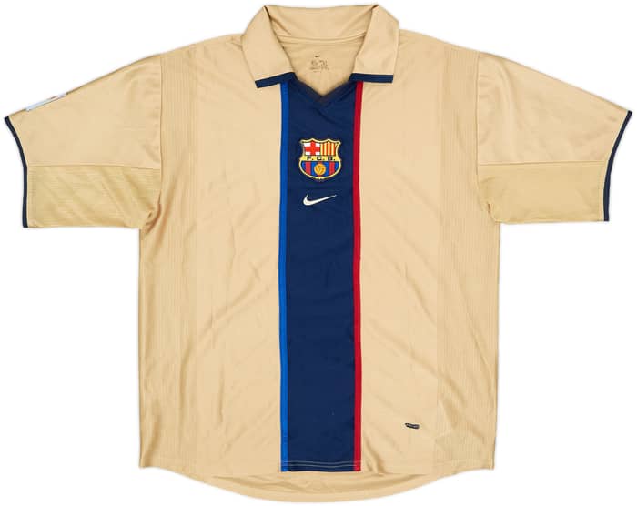 2001-03 Barcelona Away Shirt Rivaldo #10 - 8/10 - (XL)