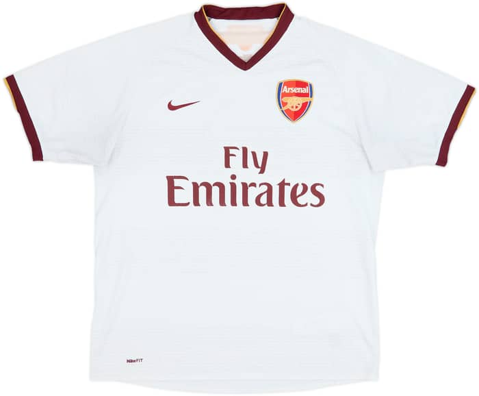 2007-08 Arsenal Away Shirt Fabregas #4 - 6/10 - (M)