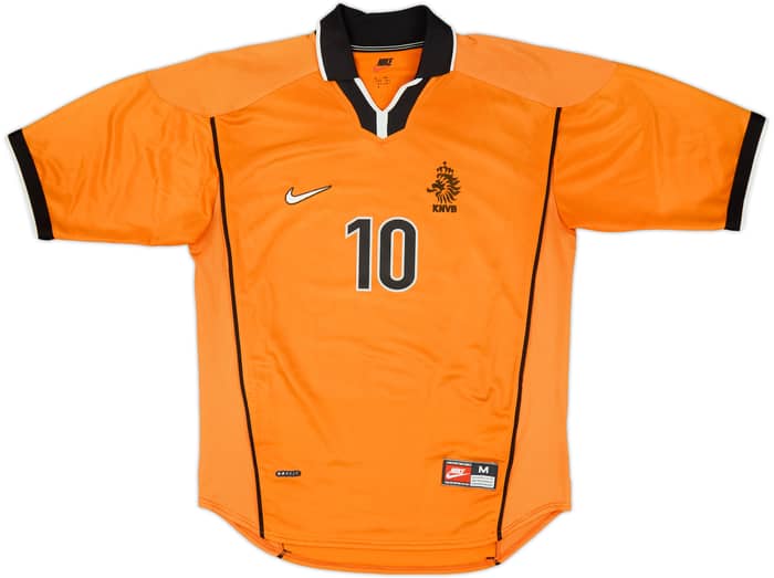 1998-00 Netherlands Home Shirt Seedorf #10 - 8/10 - (M)