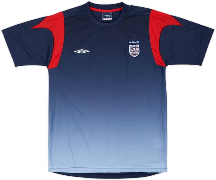 2004-06 England Umbro Training Shirt - 7/10 - (S)