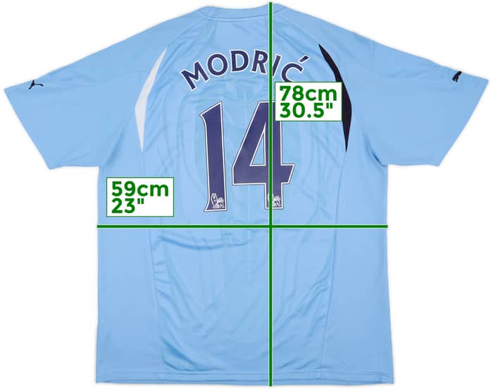 2010-11 Tottenham Away Shirt Modric #14 - 9/10 - (XL)