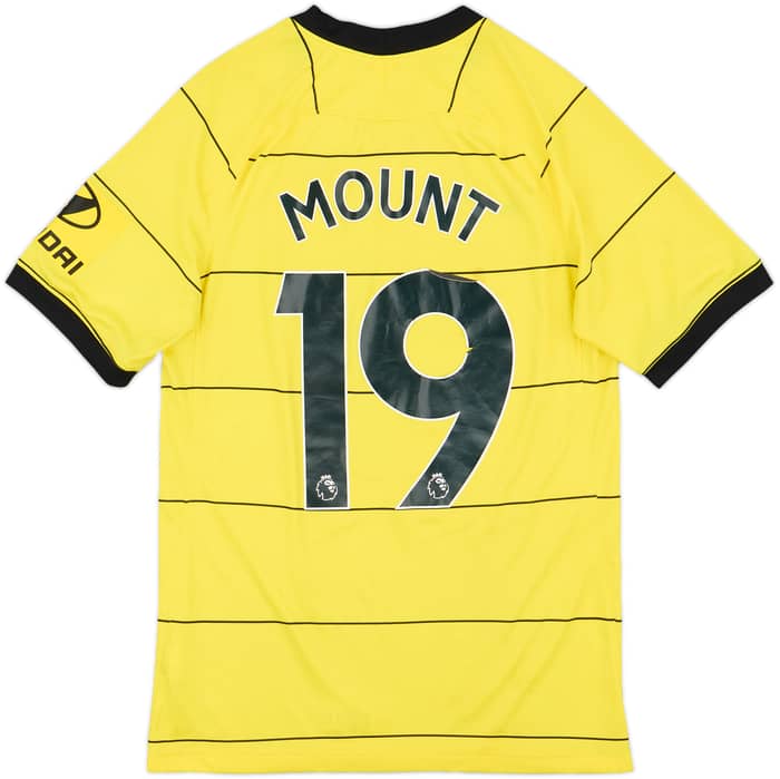 2021-22 Chelsea Away Shirt Mount #19 - 5/10 - (S)