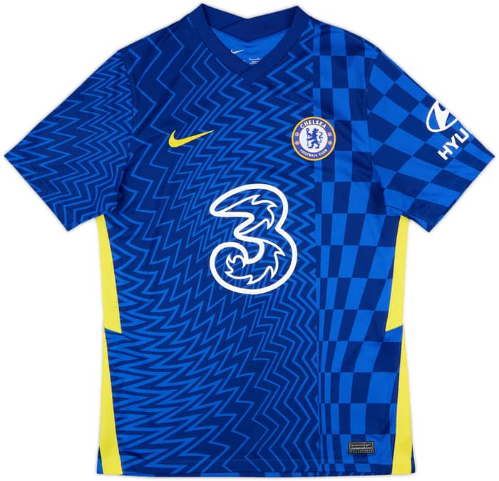 2021-22 Chelsea Home Shirt Mount #19 - 8/10 - (M)