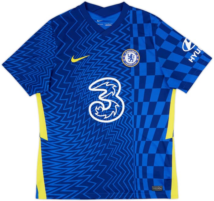 2021-22 Chelsea Home Shirt Mount #19 - 8/10 - (L)