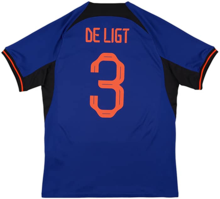 2022-23 Holland Away Shirt De Ligt #3 - 10/10 - (M)
