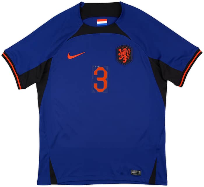 2022-23 Holland Away Shirt De Ligt #3 - 10/10 - (M)