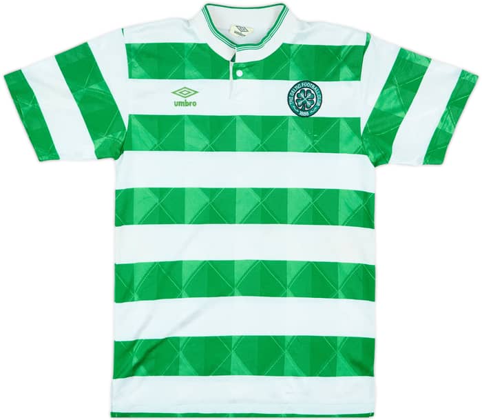 1987-89 Umbro (Celtic) Template Home Shirt #16 - 5/10 - (M)