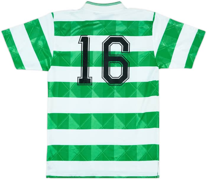 1987-89 Umbro (Celtic) Template Home Shirt #16 - 5/10 - (M)