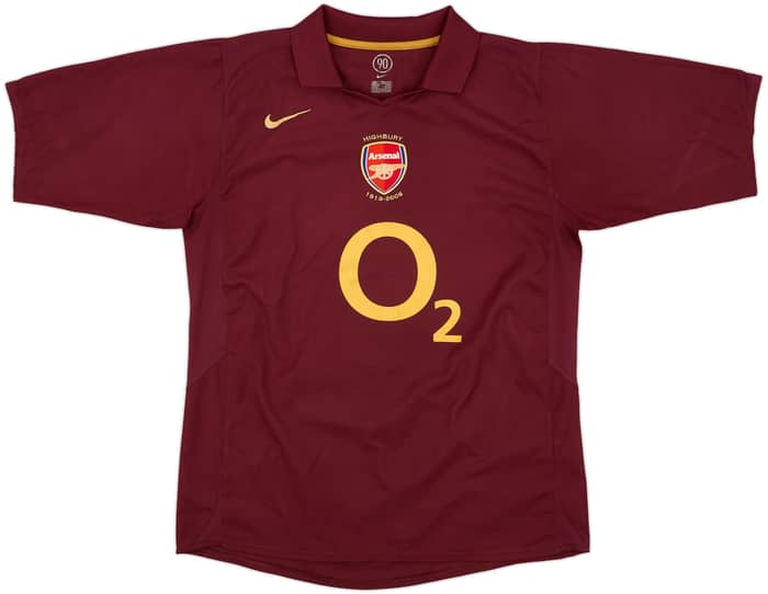 2005-06 Arsenal Home Shirt Henry #14 - 8/10 - (L)
