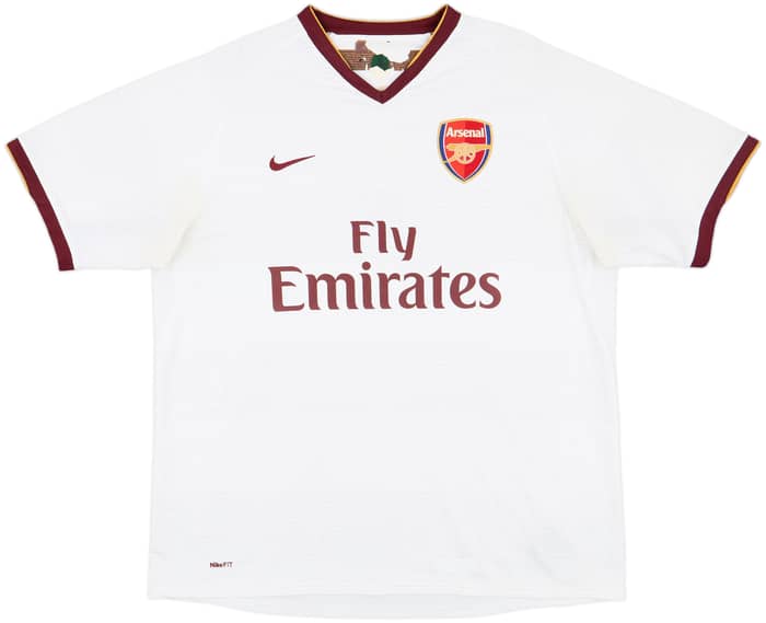2007-08 Arsenal Away Shirt Fabregas #4 - 9/10 - (XL)