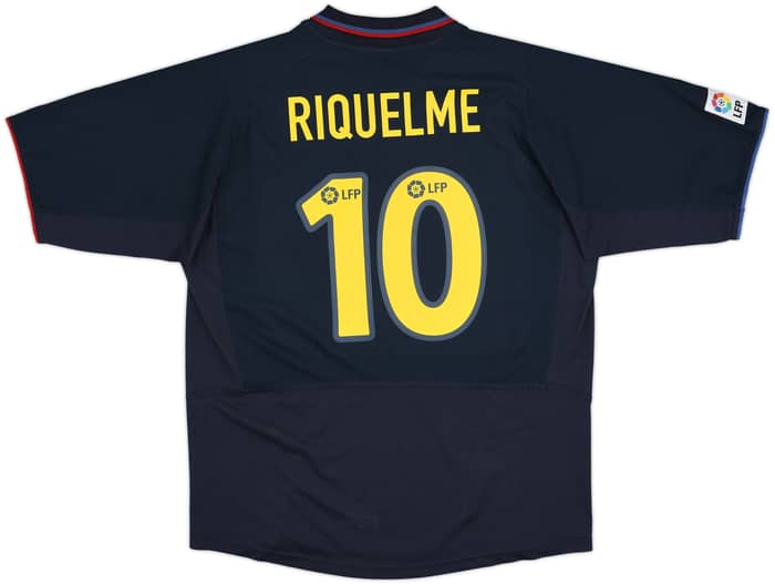 2002-03 Barcelona Away Shirt Riquelme #10 - 8/10 - (XL)