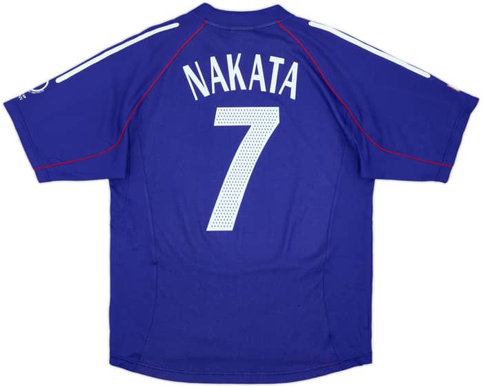 2002-04 Japan 'vs Russia' Home Shirt Nakata #7 - 9/10 - (L)