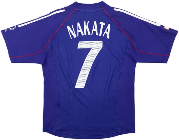 2002-04 Japan vs. Russia Home Shirt Nakata #7 - 7/10 - (S)
