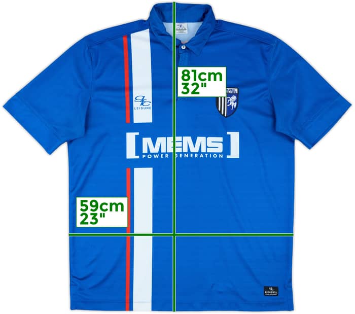 2014-15 Gillingham Home Shirt - 8/10 - (XL)