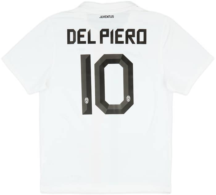 2010-12 Juventus Away Shirt Del Piero #10 - 9/10 - (L)
