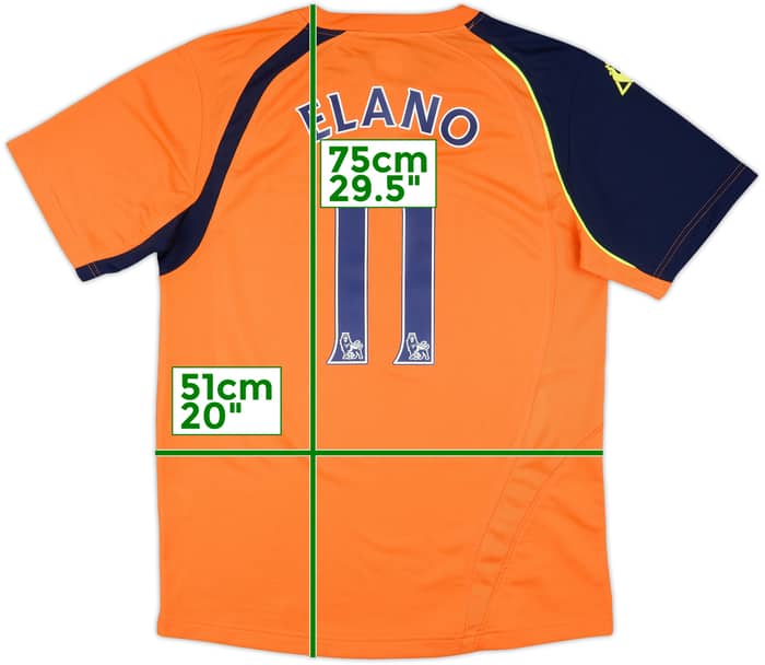 2008-09 Manchester City Third Shirt Elano #11 - 8/10 - (M)