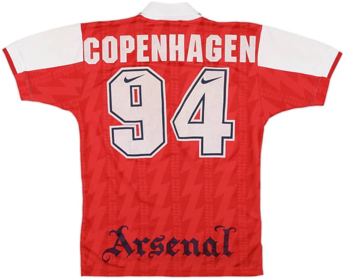 1994-96 Arsenal Home Shirt FC Copenhagen #94 - 8/10 - (S)