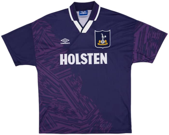 1994-95 Tottenham Away Shirt Sheringham #10 - 9/10 - (L)