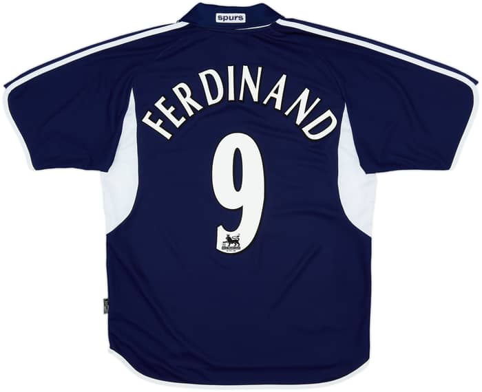 2000-01 Tottenham Away Shirt Ferdinand #9  - 10/10 - (M)